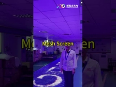 Màn hình lưới thông minh LED chống thấm đầy màu đường phố xây dựng cầu chiếu sáng màn hình lưới