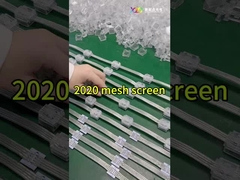 High Definition DMX512 SPI LED Injection Grid Screen cao chống nước cho mặt tiền