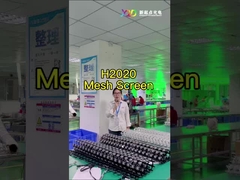 Square Acrylic Transparent LED Grid Screen Bảng quảng cáo ngoài trời 10-12LM
