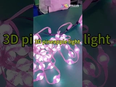 19.6lm đèn Flux ánh sáng RGB 3D đèn Giáng sinh DC12V Cho ánh sáng tòa nhà