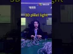 Đèn tinh thể LED Full Color RGB 3D Pixel tương tác cho trang trí