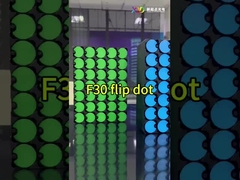 15mm 8x8 Máy hiển thị Flip Dot màn hình tương tác Flip Billboard bán lẻ