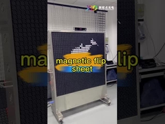 Màn hình Flip Dot từ tính cho Sân triển lãm Trạm Creative Ad Flip Wall
