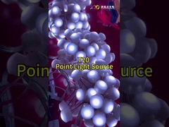 Đèn chống nước Pixel Đèn xây dựng cầu điểm ánh sáng công viên ánh sáng cảnh quan đất